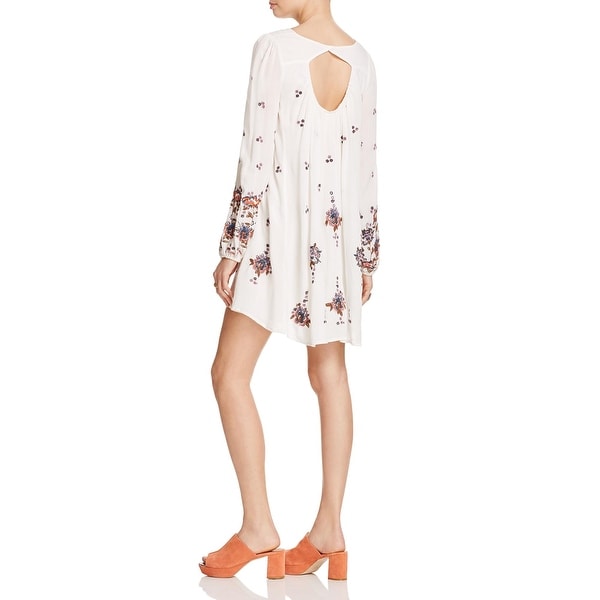 open back babydoll dress