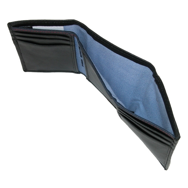 tommy hilfiger oxford slim trifold wallet