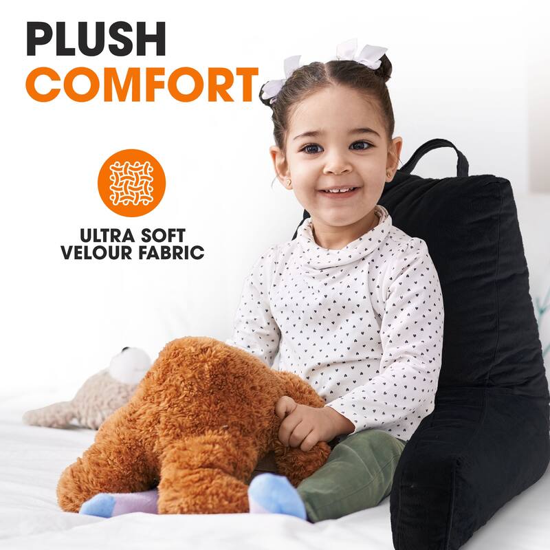 Cheer Collection Kids Memory Foam TV And Reading Pillow