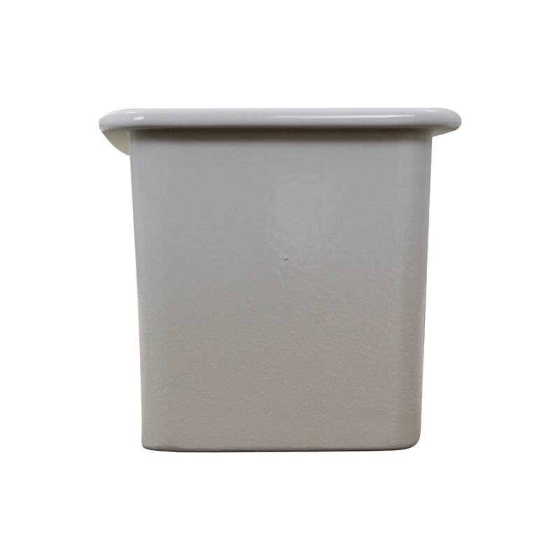 Petite Fireclay Island-Prep or Bar Sink - 9.25 x 18.25 x8.75 inches