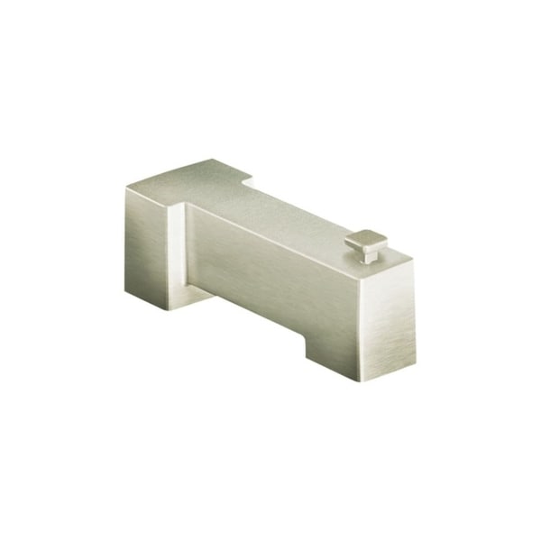 Moen S3896 7 1 4 Wall Mounted Tub Spout With 1 2 Slip Fit Connection From The 90 Degree Collection With Diverter