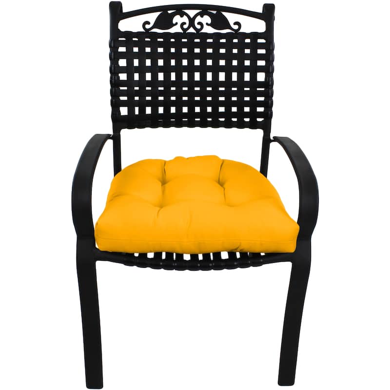 Indoor/Outdoor Plush Patio Seat Cushion - 20" x 20" x 3"