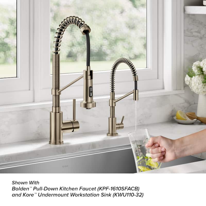 Kraus Bolden 1-Handle Drinking Water Dispenser Beverage Kitchen Faucet