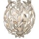 preview thumbnail 6 of 9, Crystorama Lighting Group 563_CEILING Broche 3 Light 10" Wide