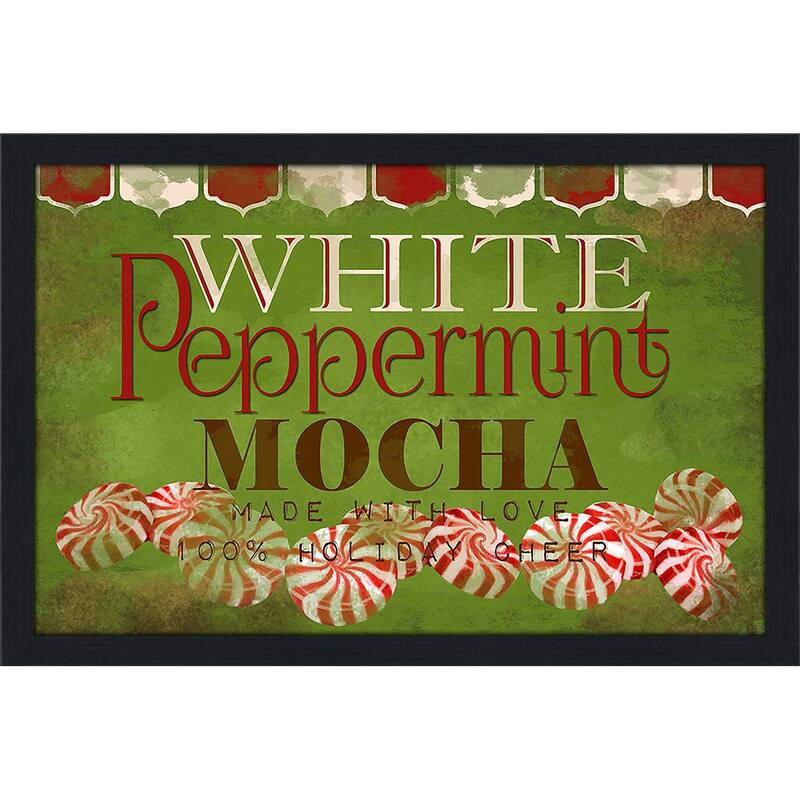 "White Peppermint Mocha" by Jodi Print on Acrylic