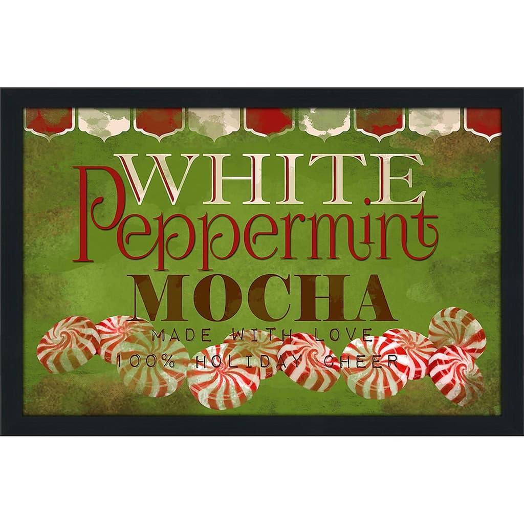 "White Peppermint Mocha" by Jodi Print on Acrylic