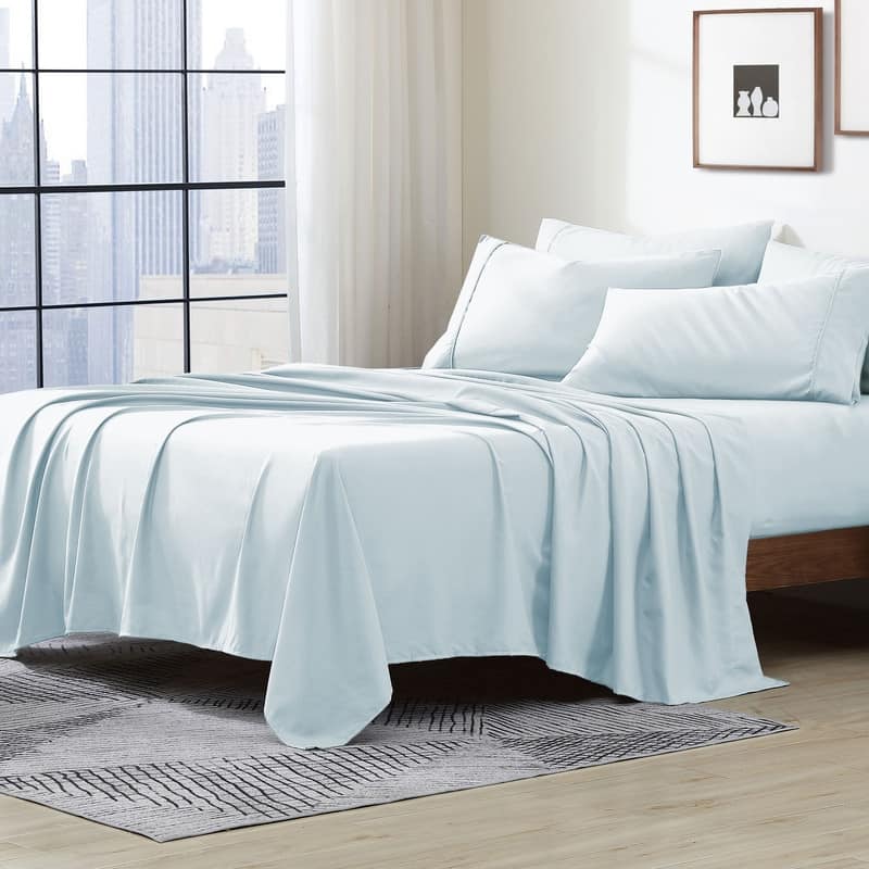Swift Home Premium Ultra Soft Microfiber 6-Piece Sheet Set with Extra Pillowcases