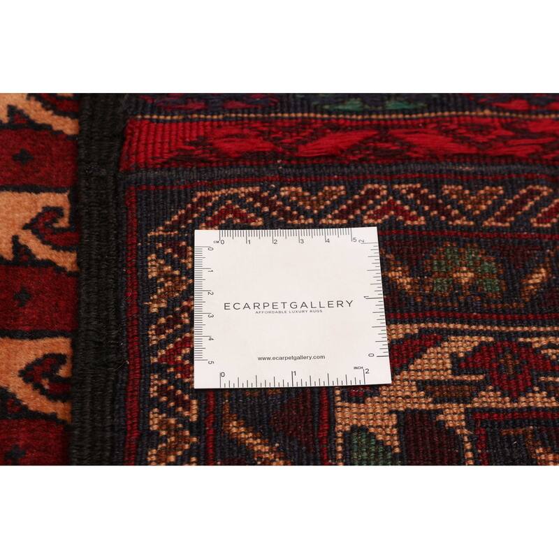 Teimani Red Rug 4'0" x 6'11" - 4'0 x 6'11