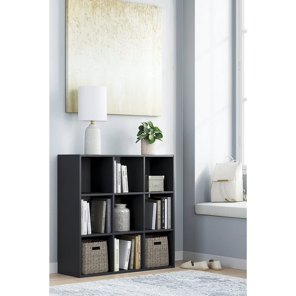 slide 2 of 31, Signature Design by Ashley Langdrew Black Cube Organizer
