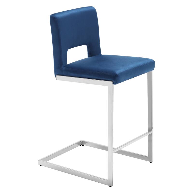 26" Counter Height Bar Stools Set of 2/3 with Metal Frame - 18"W x 23"D x 37.6"H