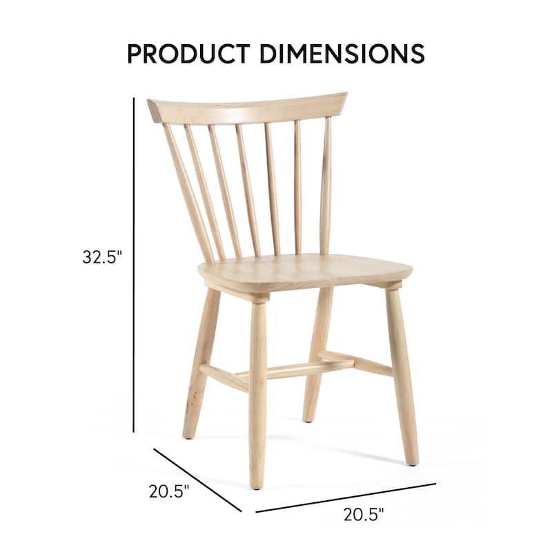 Furniture of America Zailen Mid-Century Modern Dining Chairs (Set of 2)