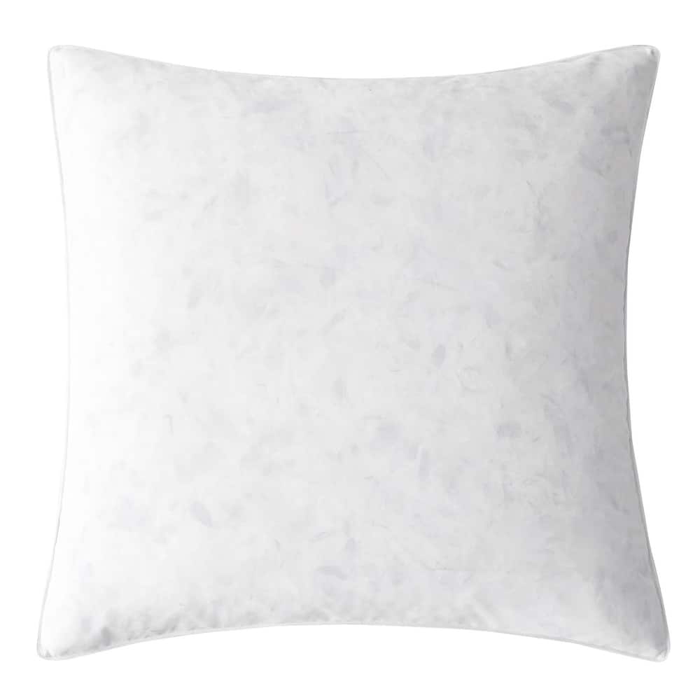 HiEnd Accents Square Down Pillow Insert, 1PC - White