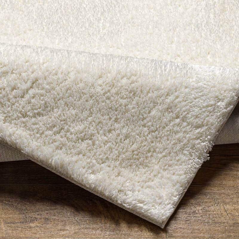 Livabliss Cloudy Solid Plush Area Rug