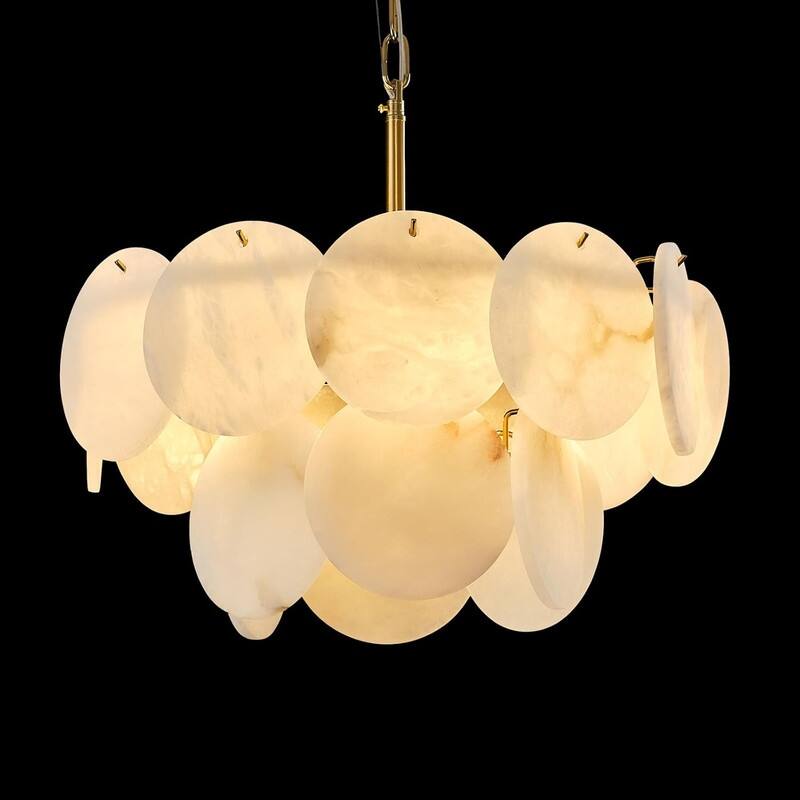 KAYLA Modern Natural Marble Living Room Chandeliers