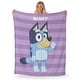 preview thumbnail 2 of 3, Bluey Roll Call Bluey Silk Touch Throw Blanket