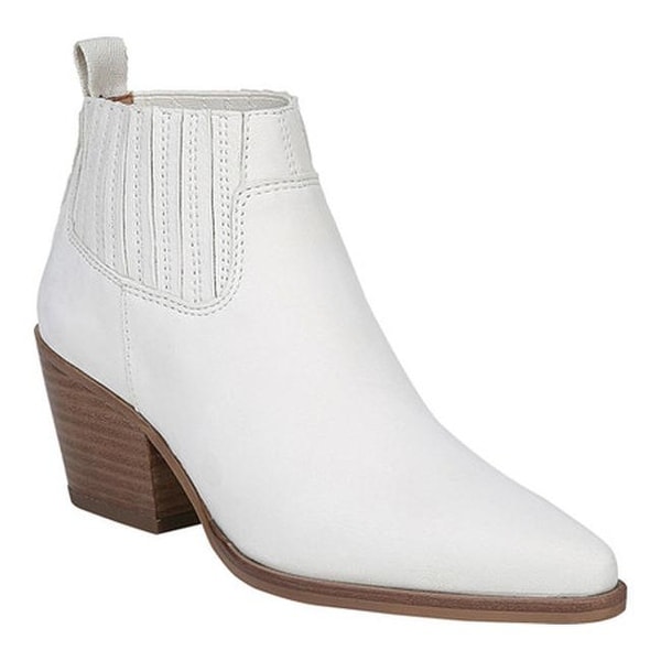 franco sarto white boots