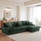 preview thumbnail 90 of 153, 118.4"W Plush Modular Sectional Sofa with Pillows