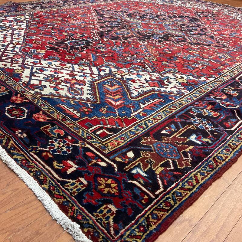 HERAT ORIENTAL Handmade Fine Heriz Rug - 8'3" x 11'7"