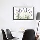 preview thumbnail 15 of 13, iCanvas "Floursack Lavender V on Linen" by Danhui Nai Framed