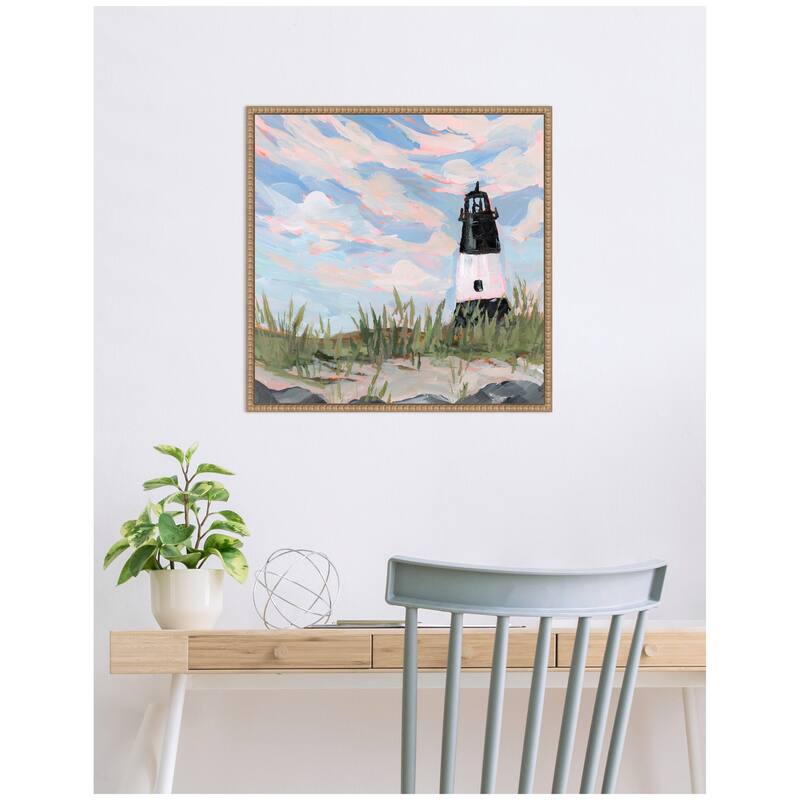 Kate and Laurel Sylvie Georgia Framed Canvas by Emily Kenney