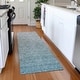 preview thumbnail 88 of 135, Machine Washable Indoor/ Outdoor Ombre Trellis Chantille Rug