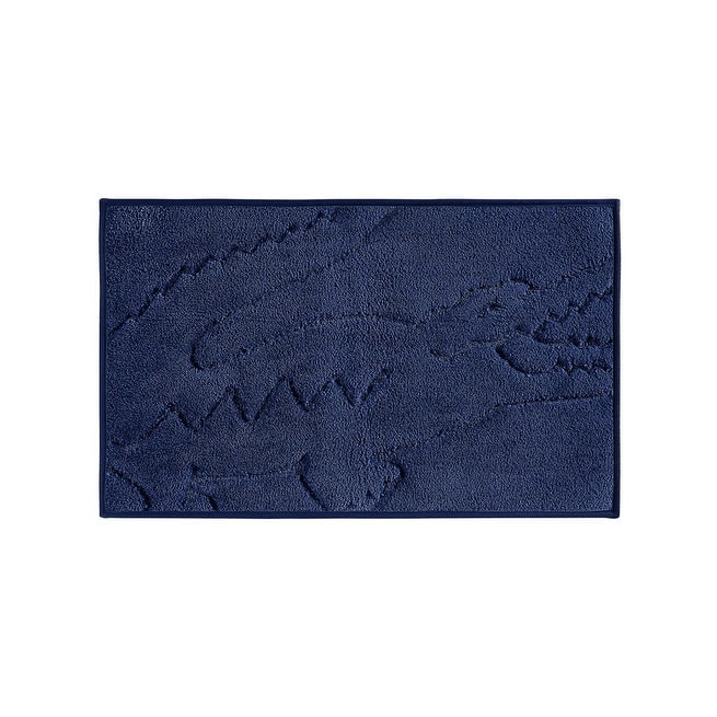 Lacoste Heritage Bath Rug - Navy