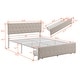 preview thumbnail 5 of 40, Storage Bed Metal Platform Bed with a Big Drawer.