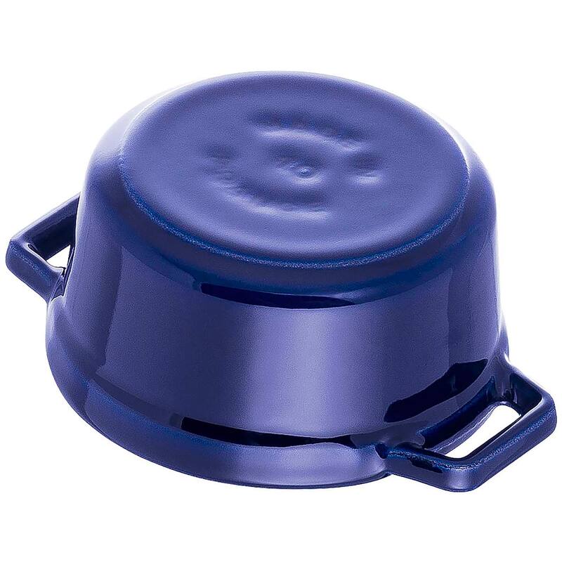 STAUB Cast Iron 0.25-qt Mini Round Cocotte