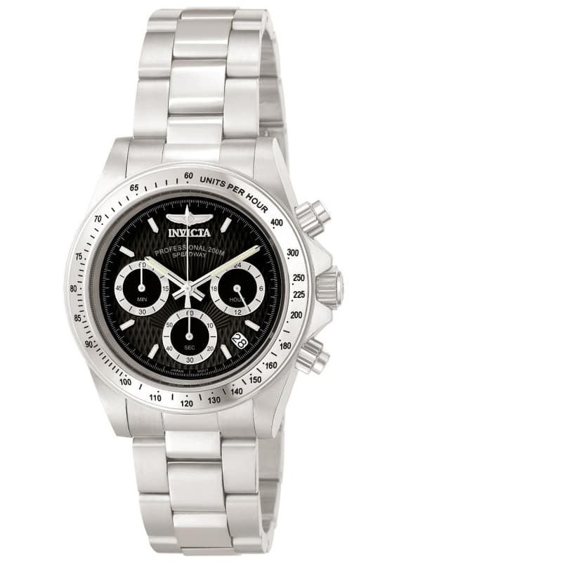 Invicta Men's 9223 Speedway Quartz Chronograph Black Dial Watch