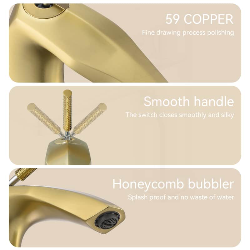 Single Handle Lavatory Basin Sink Faucet