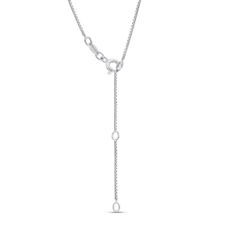 1ct Lab Grown Diamond Curved Bar Necklace in 14k Gold for Women