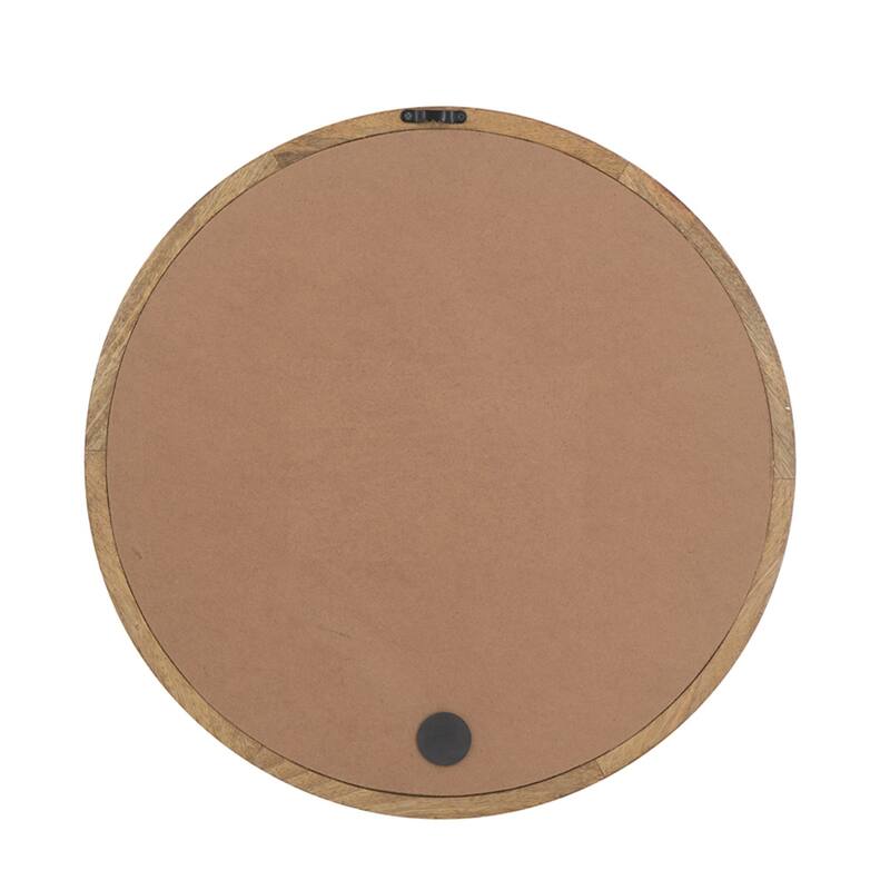 Round wall mirror for living room