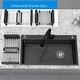 preview thumbnail 8 of 19, Stainless Steel Drop In Single Bowl Kitchen Sinks with Faucet