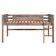 preview thumbnail 56 of 56, Kids Low Loft Bed Frame with Hanging Clothes Racks(Twin or Full )