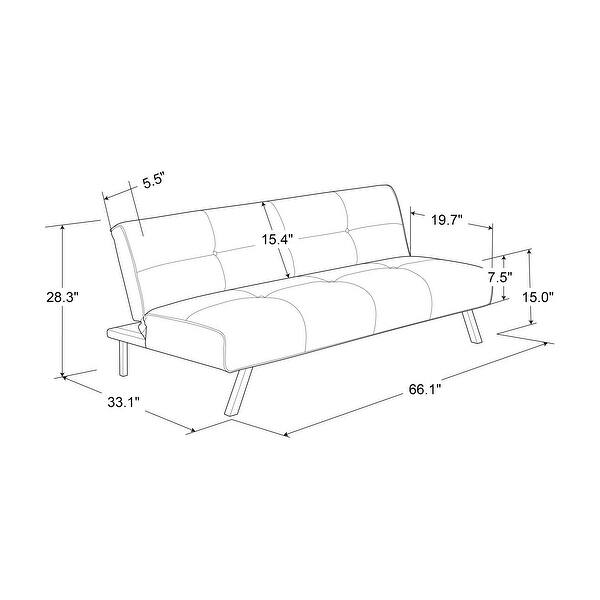 Serta® Samson Dream Convertible Sofa Bed Bath & Beyond 32637471