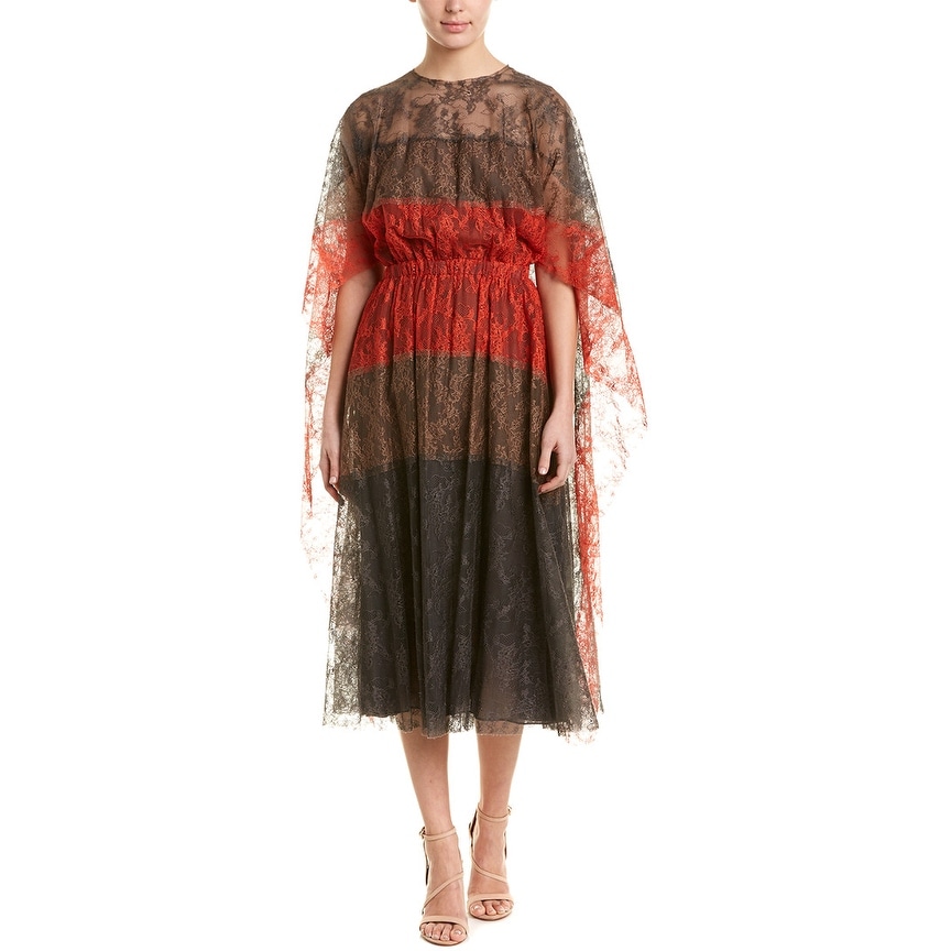 valentino silk dress