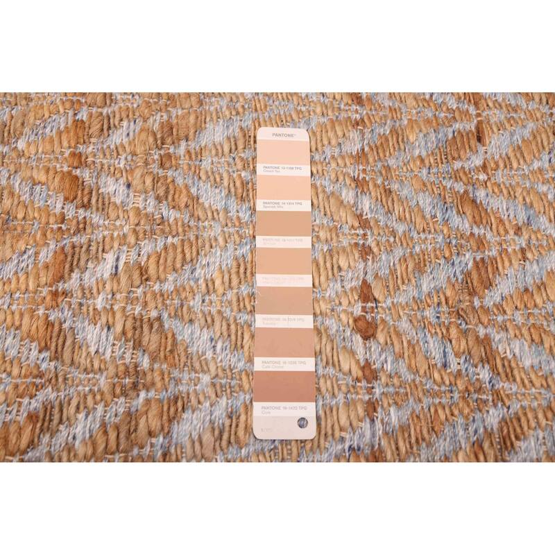 ECARPETGALLERY Flat-Weave Palas Denizli Light Brown Kilim - 5'2 x 7'7