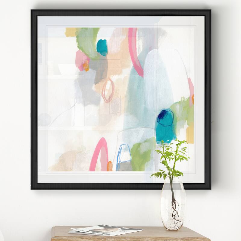 Candy Jacket I -Black Framed Print