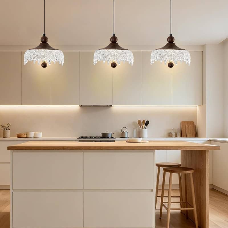 Farmhouse light fixture black light kitchen black pendant light