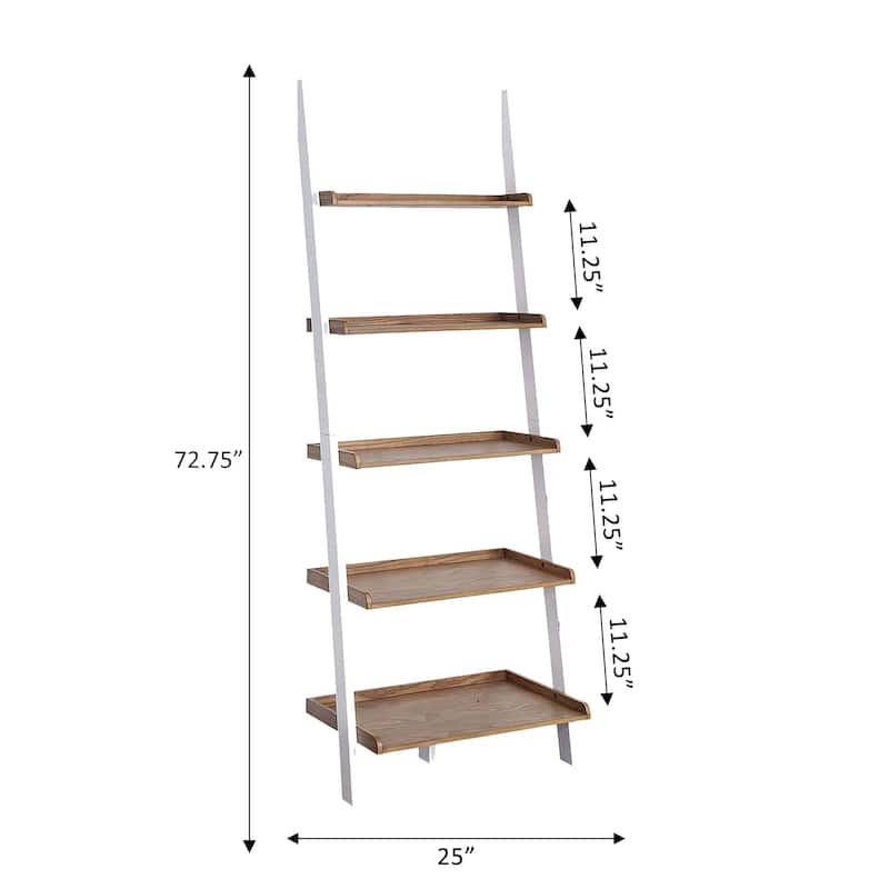 Convenience Concepts American Heritage Bookshelf Ladder