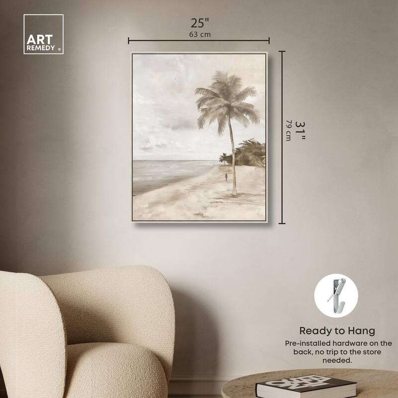 Vastness of the Sea II Canvas by Art Remedy