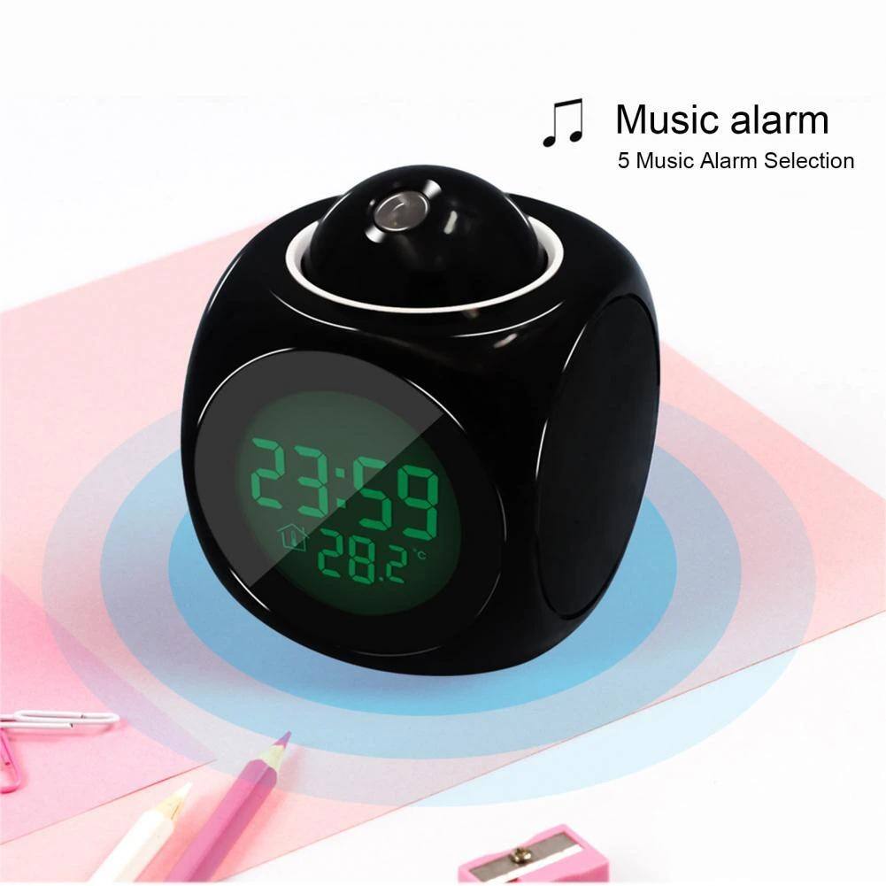 LED Projection Alarm Clock Bed Bath & Beyond 39476513