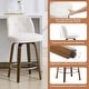 preview thumbnail 84 of 187, 26"/29" Swivel Counter Height Bar Stools, Counter Stools w/ Bentwood Legs