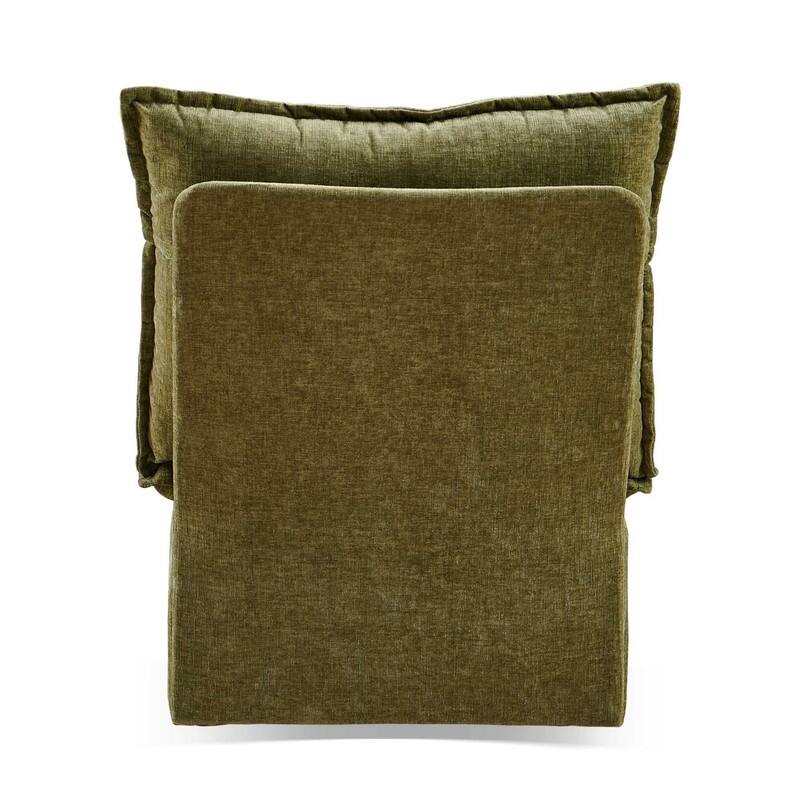 Detachable Chenille Single 360 Swivel Sofa Chair