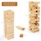 preview thumbnail 5 of 8, 54 Pieces Tumbling Timber Toy with Carrying Bag - 1.3" x 2" x6" (L x W x H)