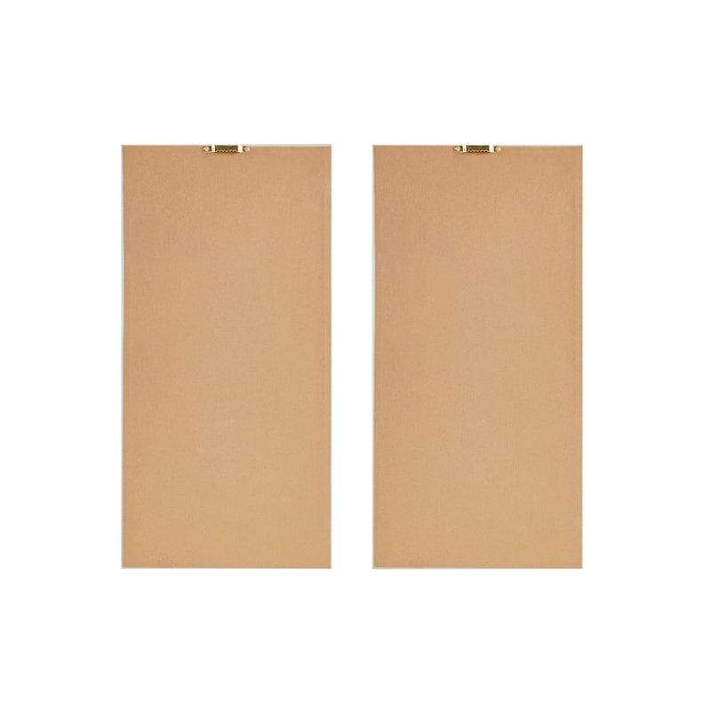 Madison Park Avant Garden Dried Flower 2-piece Shadow Box Wall Decor Set