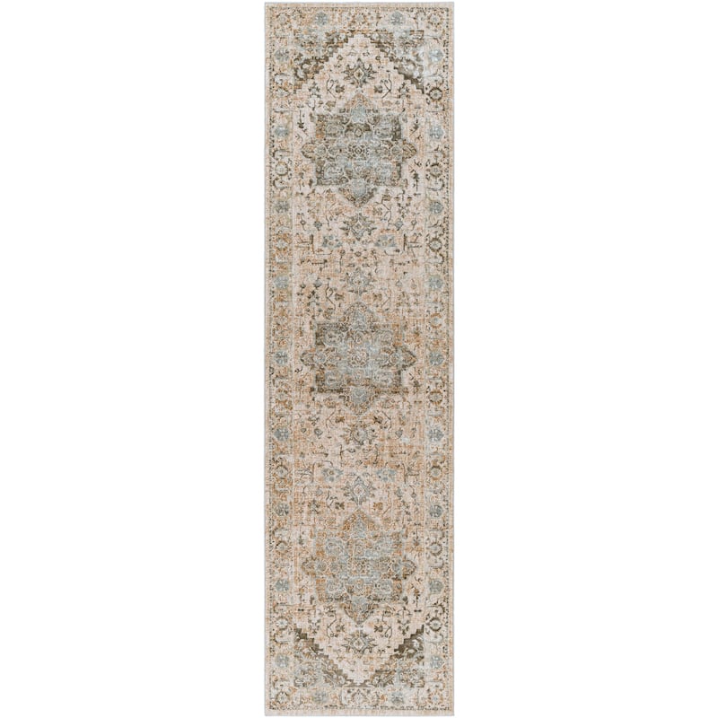 Livabliss Traditional Brunswick Medallion Area Rug