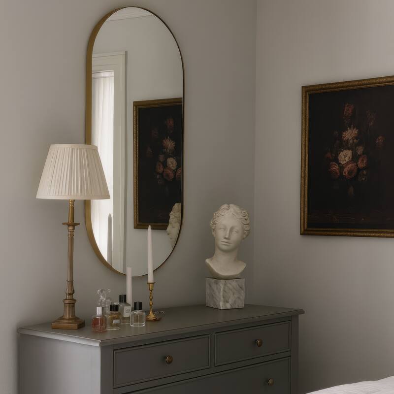 Varaluz Capsule Wall Mirror - 22"W x 40"H Mirror