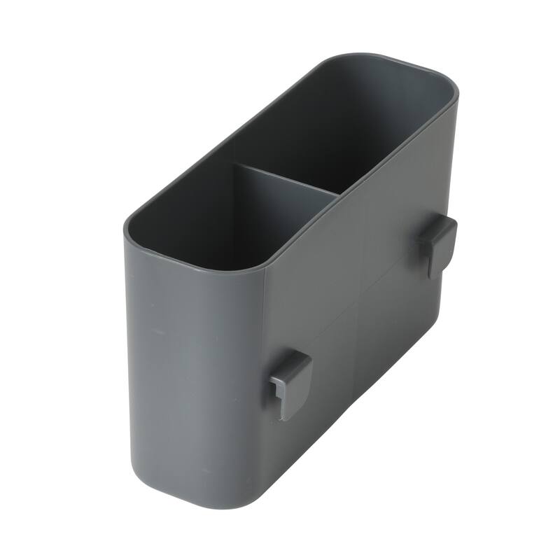 Gibson Home Nestcraft Full Size Rust Resistant Dish Rack with Drain Board and Flatware Caddy