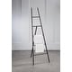 preview thumbnail 1 of 3, 55"H Black Metal Ladder Tripod Floor Easel - 55"